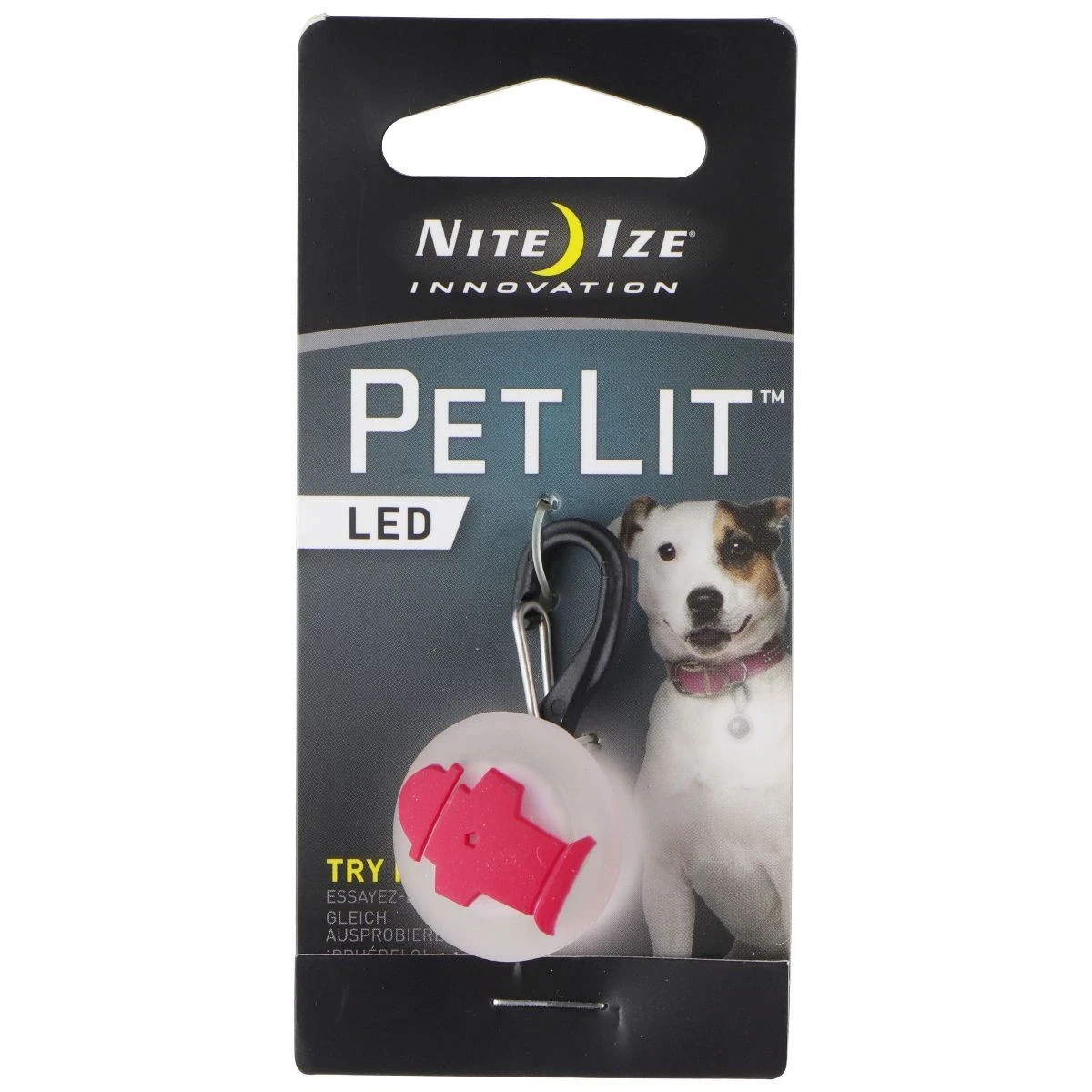 Nite Ize PetLit LED Collar Light – Pet Collar LED Light – Easy Twist On/Off -NEW
