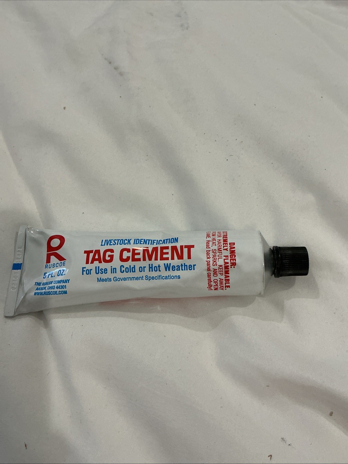 Roscoe Animal Id Tag Cement