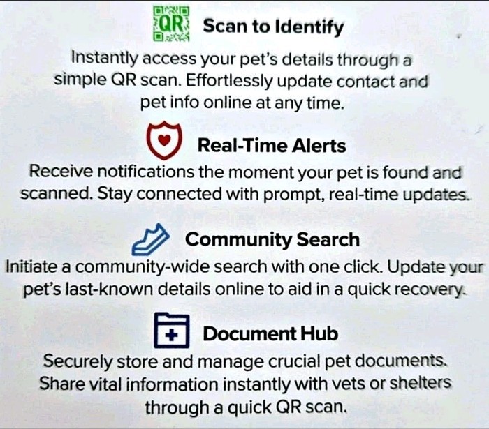 🐾 PAWSCOUT The Smart Pet Tag QR Finder For Dogs Cats Pets Smartphone Safety App