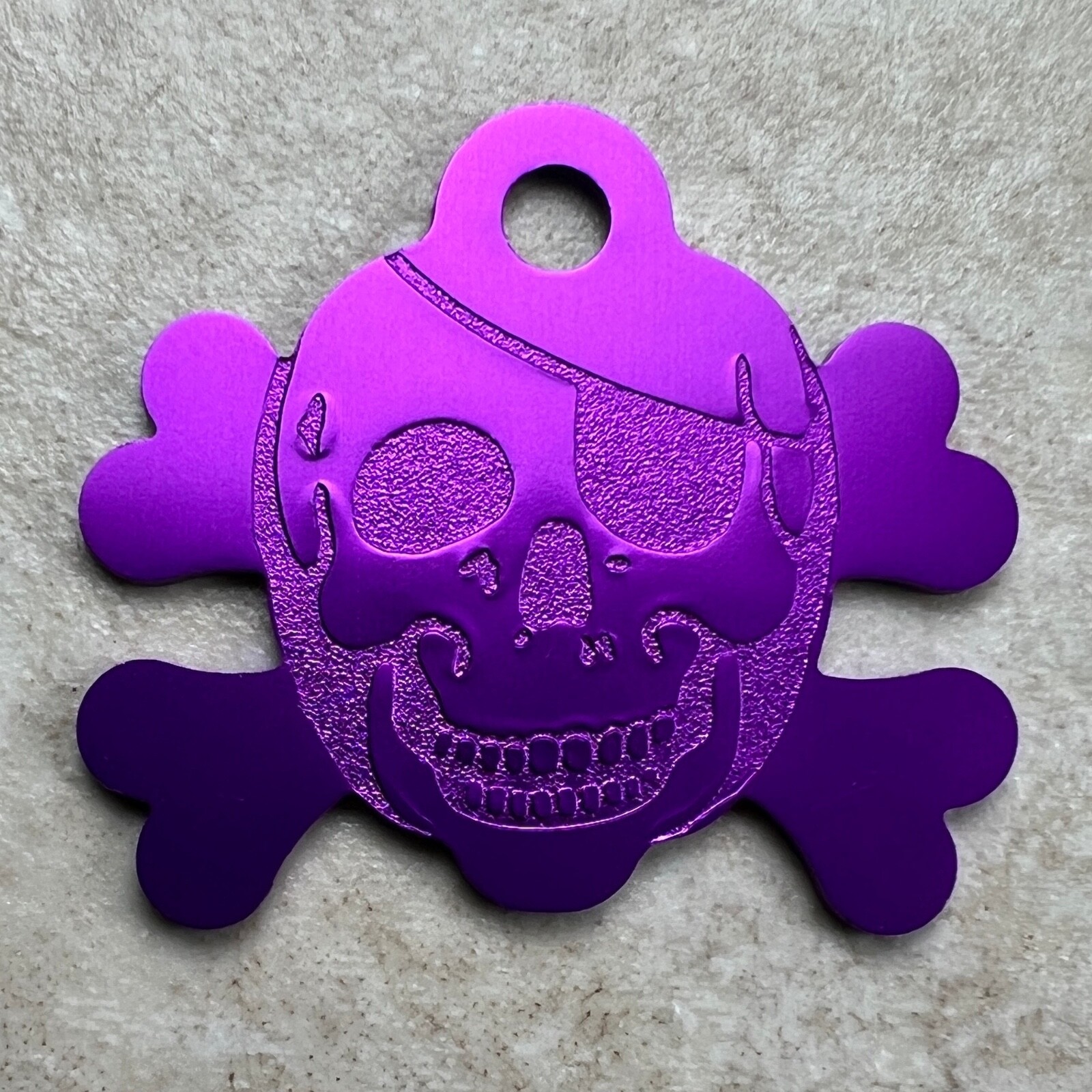 Custom Engraved Dog Tags Personalized Dog Collar Pet Tags Engraved PIRATE COLORS