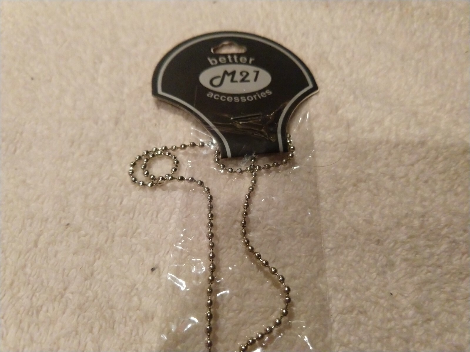 Skull-Crossbones Death Dog Tags+ Ball Chain Emu, Goth or Biker Halloween Costume