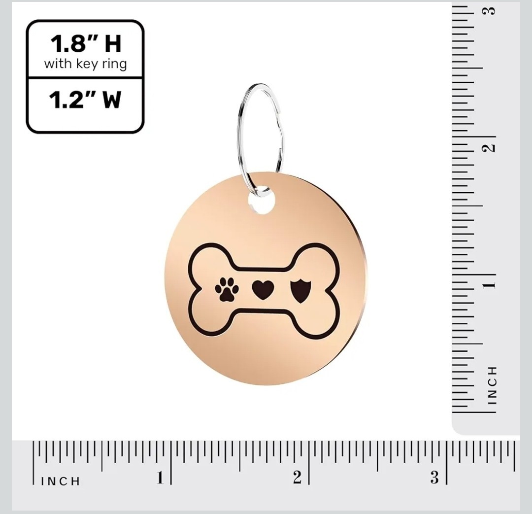 MYLUCKYTAG Stainless Steel QR Code Pet ID Tags Dog Tags – Pet Online Profile