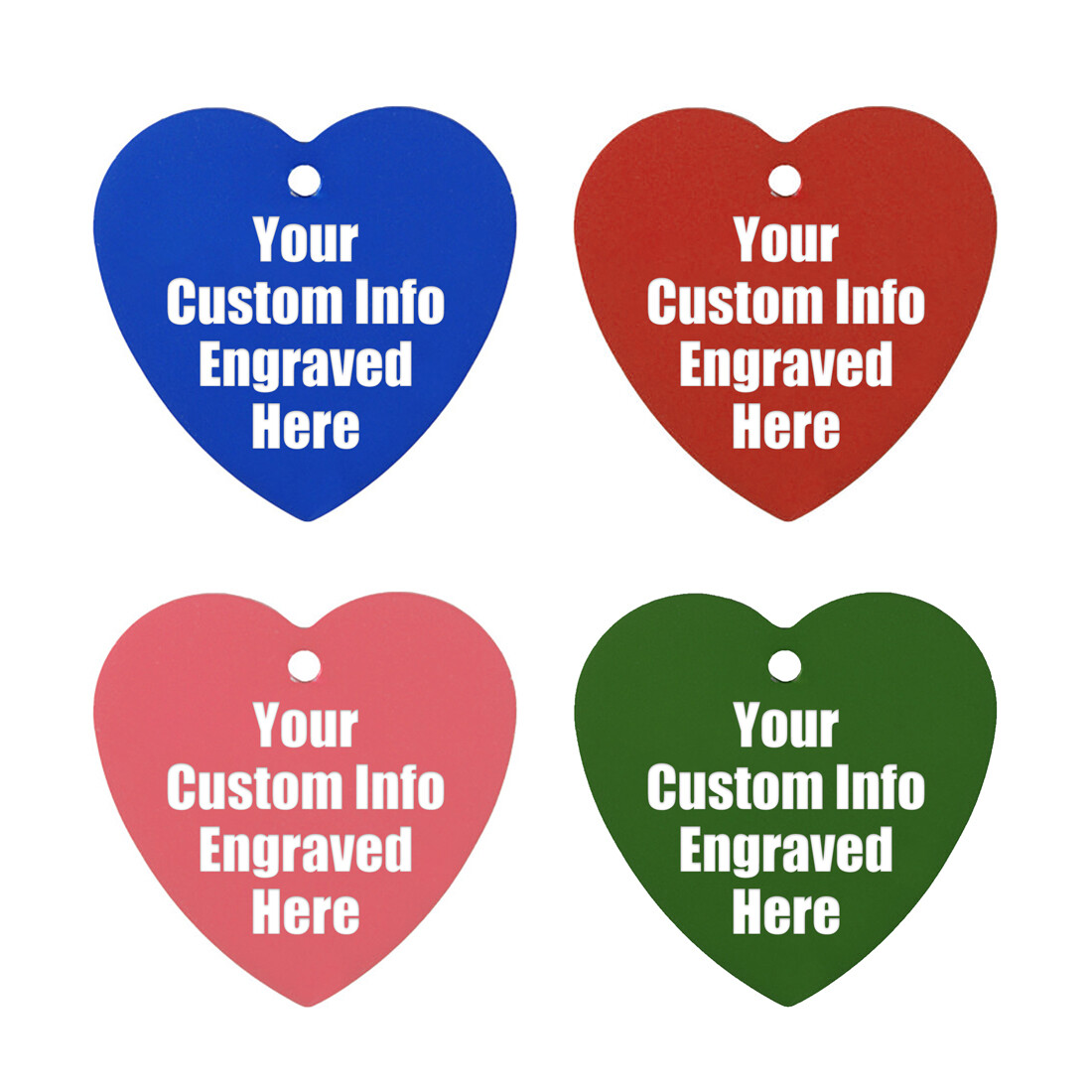 Vet Recommended Custom Personalize Engraved Bone Shaped Pet Dog Cat ID Tag NEW