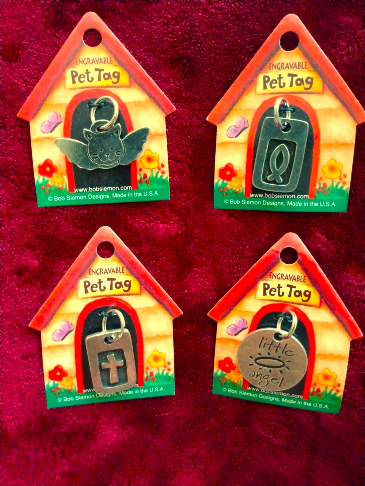 Christian Themed Engravable Pet Tag – Choice of 4 Designs!