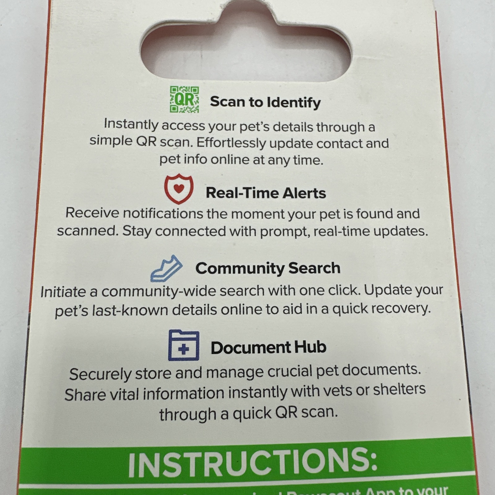 NEW Pawscout QR The Smart Pet Tag Finder for Dogs/Cats Connects To Your Phone