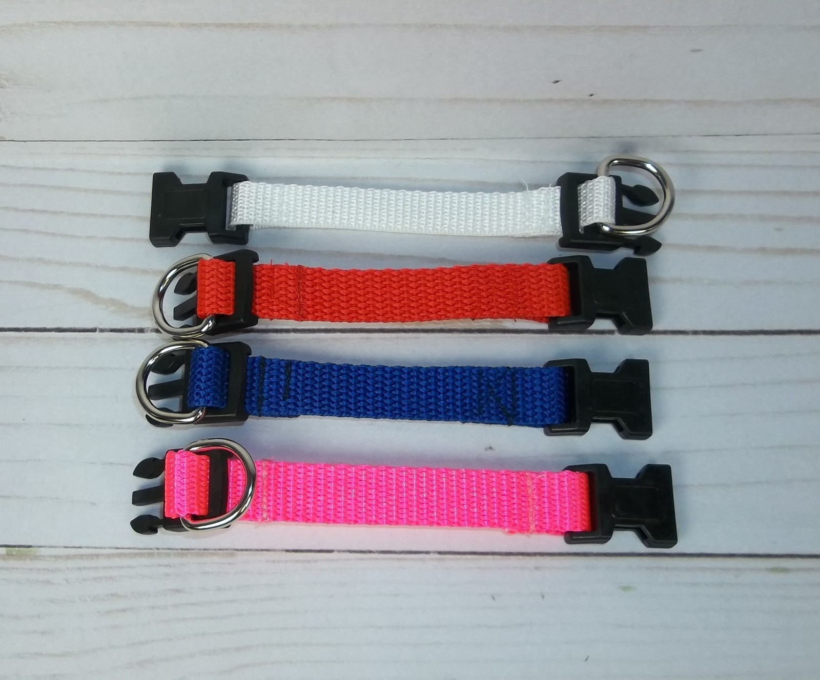 Dog Pet ID Tag Holder for 1″ or 1.5″ wide dog collar Add Remove Dog tags quckly