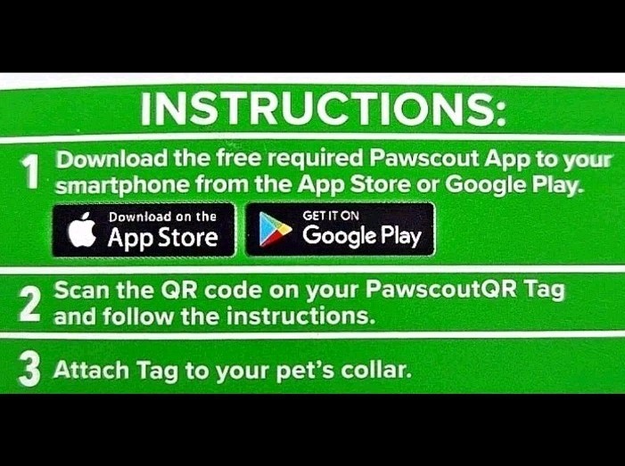 🐾 PAWSCOUT The Smart Pet Tag QR Finder For Dogs Cats Pets Smartphone Safety App