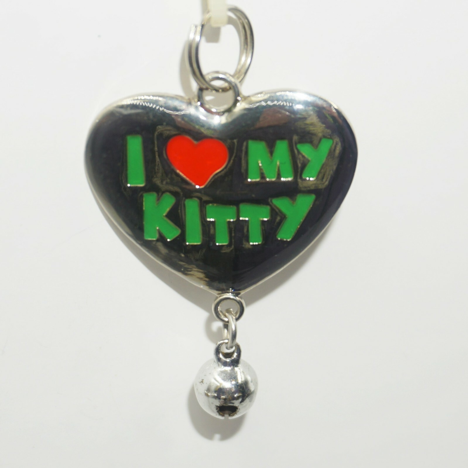 Pet Tags Charms Christmas Dog Cat Jingle Bells Pick Phrases Silver Tone NWT JB