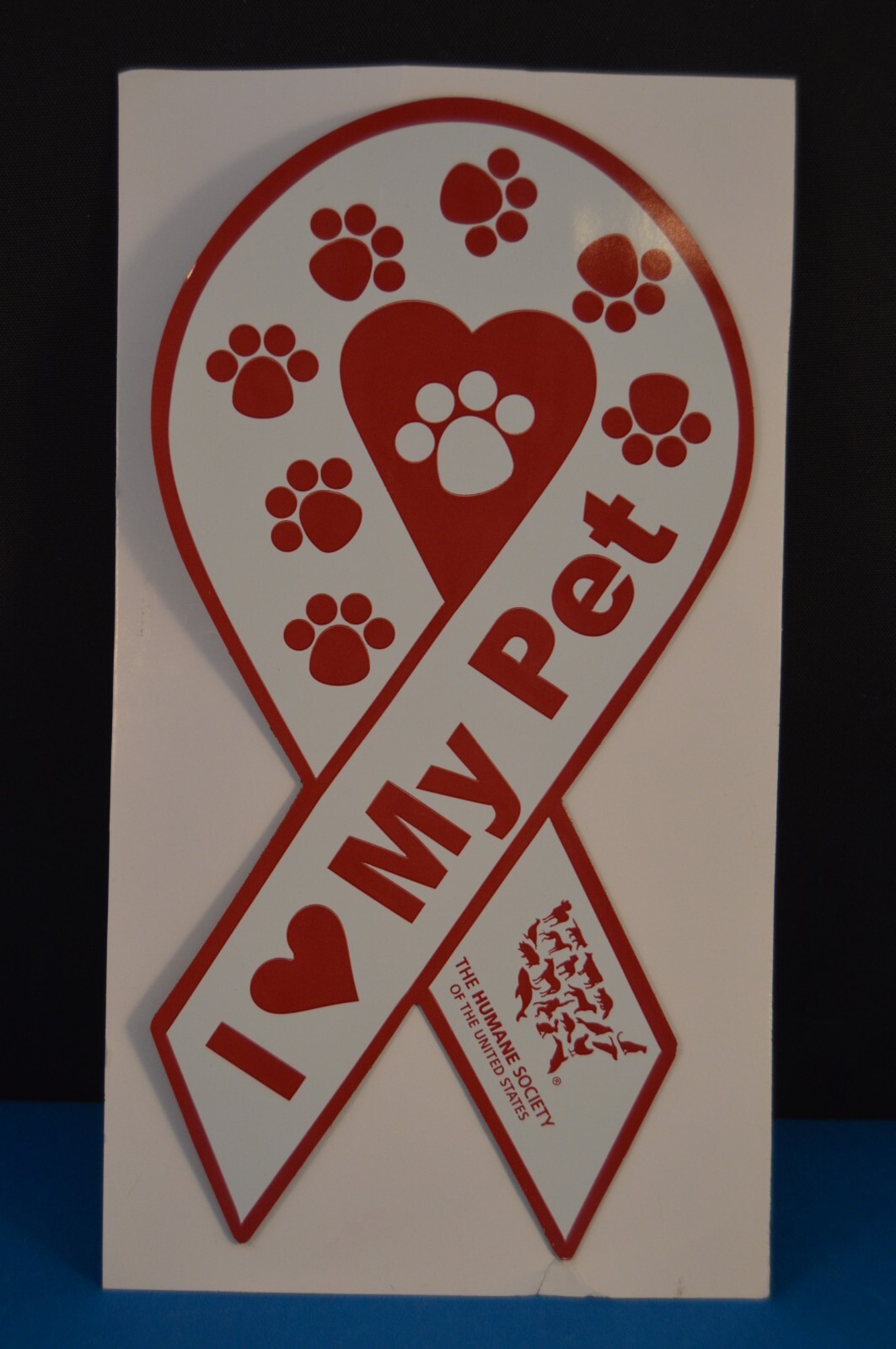 7″ Long MAGNET “I (HEART) LOVE MY PET” DOG Brand New! fridge car cabinet USA!