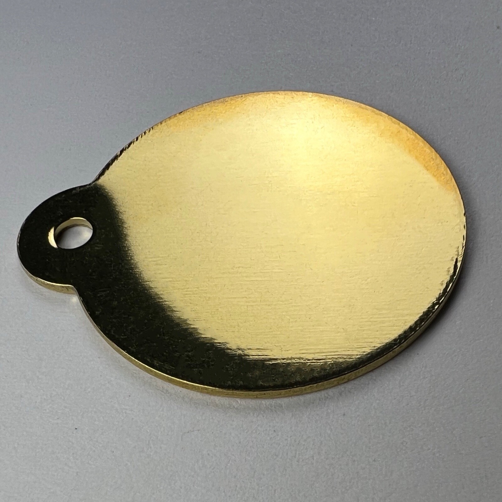 Custom Engraved Dog Tags Personalized Dog Collar Pet Tags Engraved NATURAL BRASS