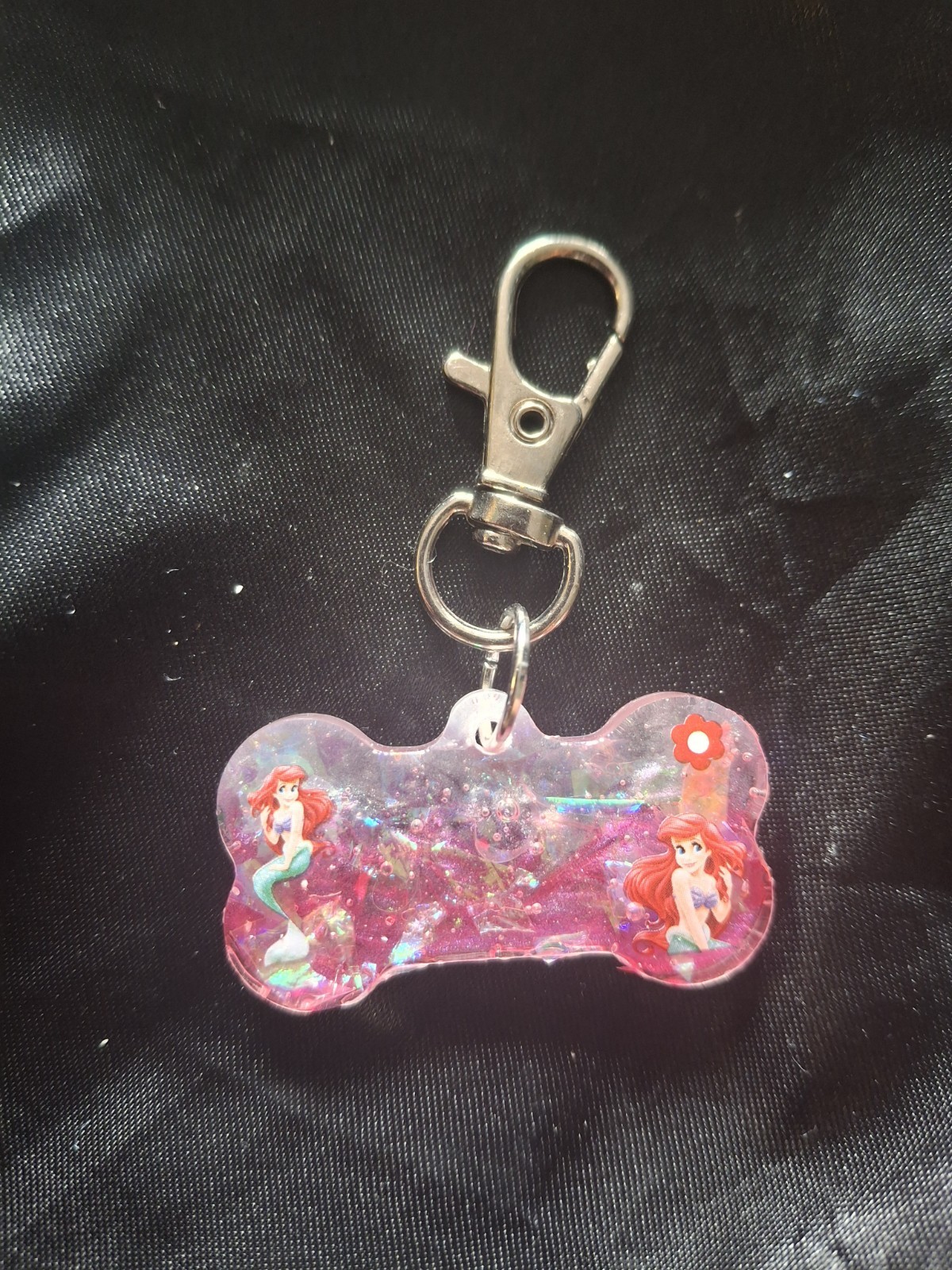 Resin Tag Dog Little Mermaid