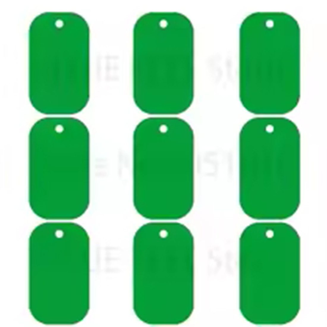 100Pcs Custom Engraved Dog ID Tags Personalized Aluminum Pet Name Phone Tag Bulk