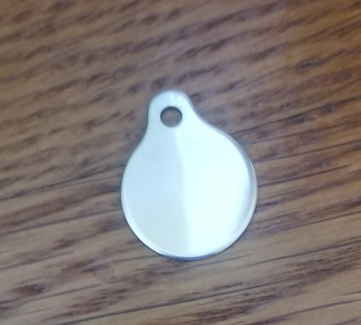 Blank Stainless Steel Tags for Pets or Jewerly 500 Count