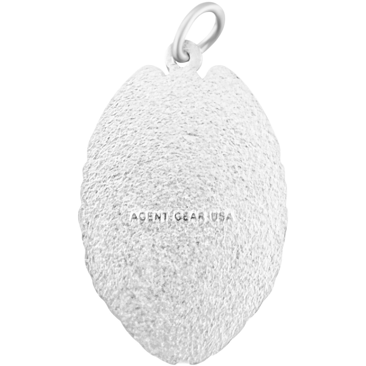 Search And Rescue Team K-9 Dog Tag Charm Silver Tone SAR Badge