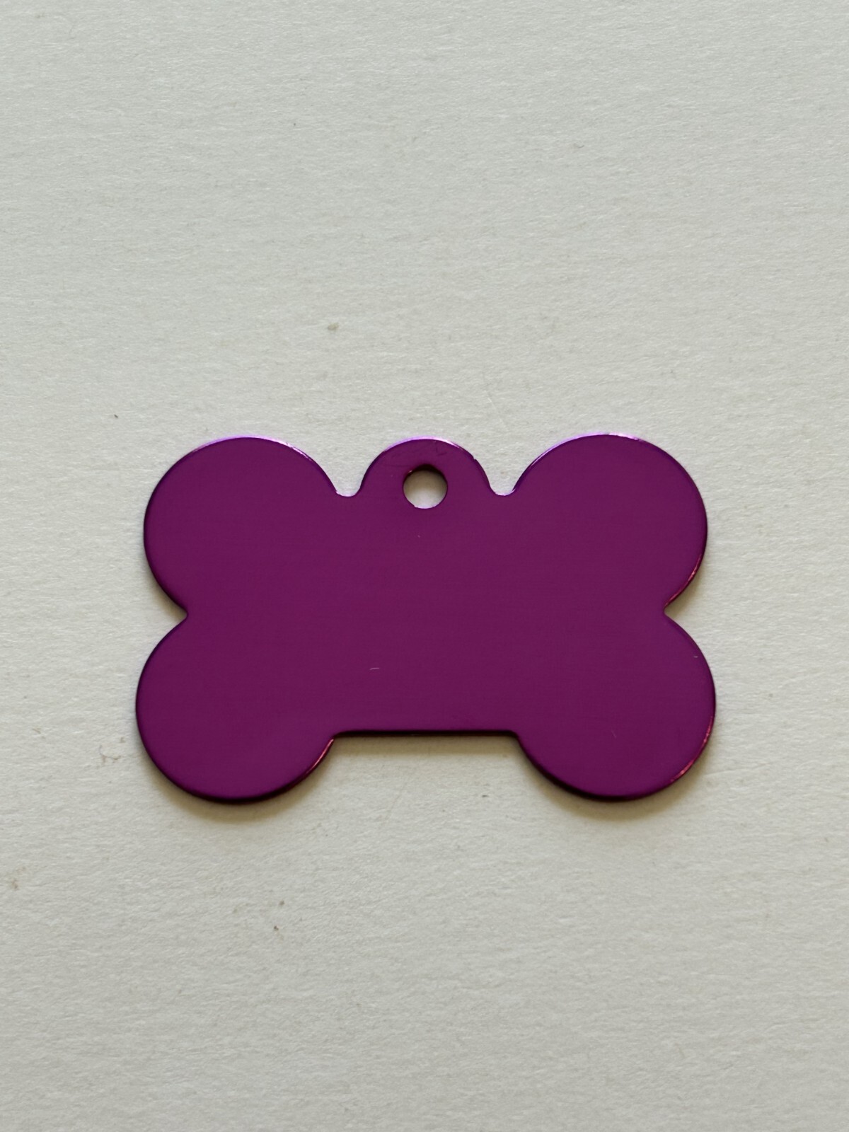 CUSTOM ENGRAVED PERSONALIZED PET TAG ID DOG-Bone Shape-10 Color Choices