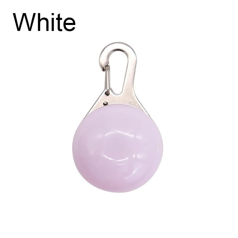 LED Flashing Clip On Pedant Night Light Pet Safety Dog Cat Collar Choose
