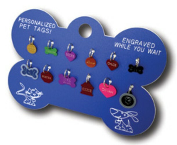 Custom Engraved Dog Tag Pet Bone ID Identification USA Double Sided Personalized