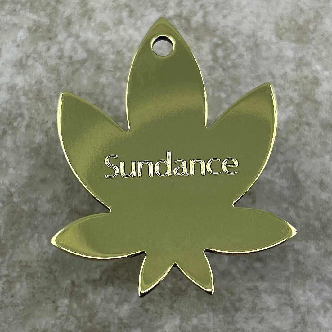 Custom Engraved Dog Tags Personalized Dog Collar BRASS Engraved MAPLE LEAF TAG