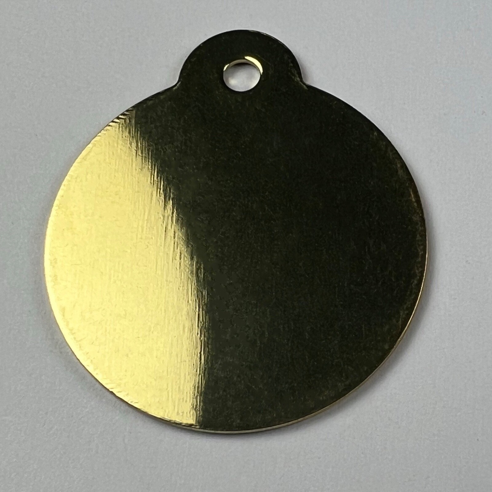 Custom Engraved Dog Tags Personalized Dog Collar Pet Tags Engraved NATURAL BRASS