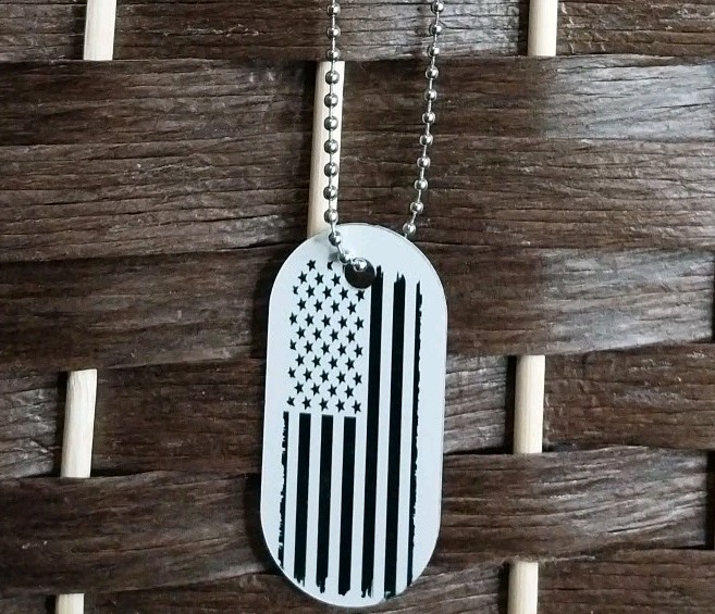 ⭐️Custom Dog Tags Military, Jesus, Love Theme Necklaces QTY 10 Necklace Included