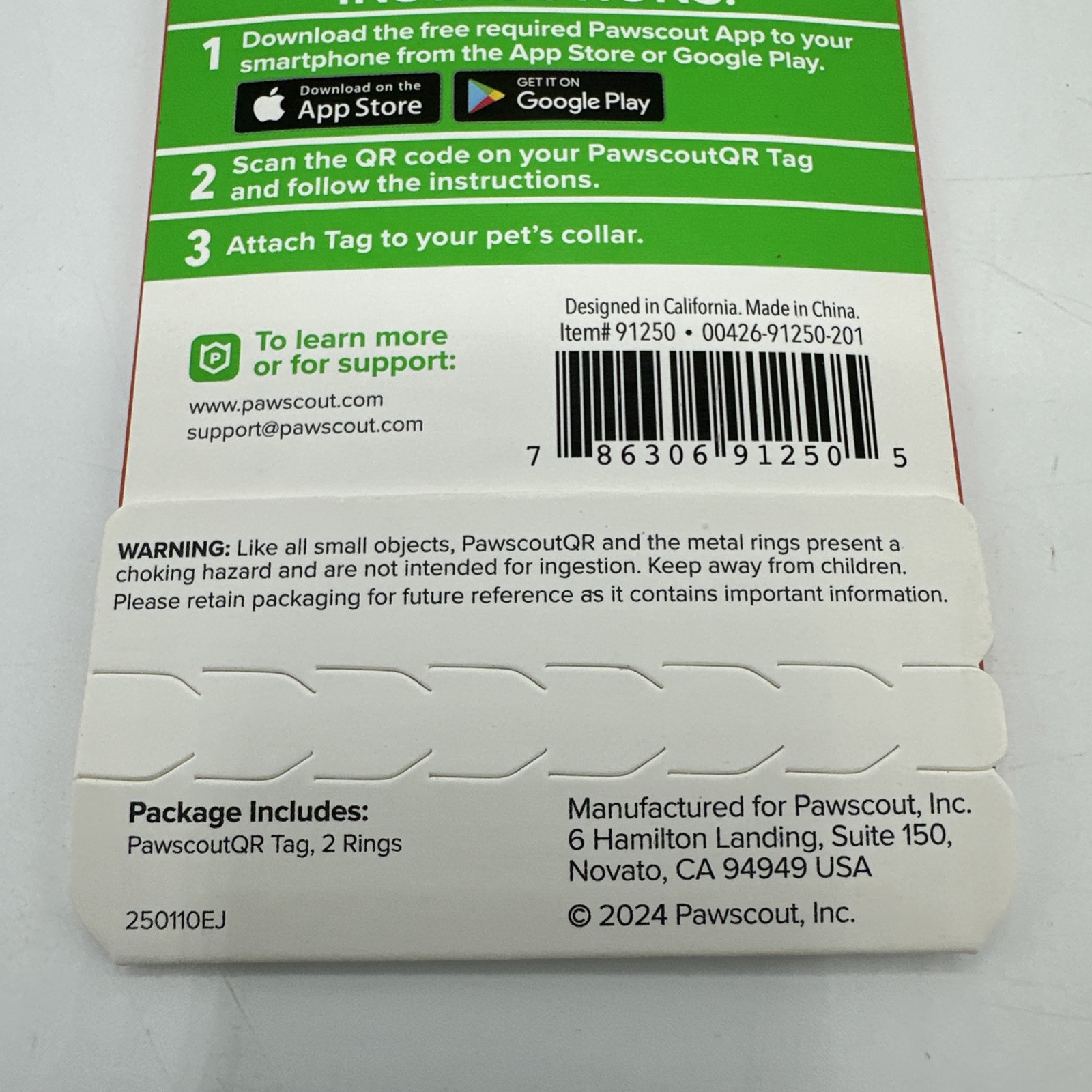 NEW Pawscout QR The Smart Pet Tag Finder for Dogs/Cats Connects To Your Phone