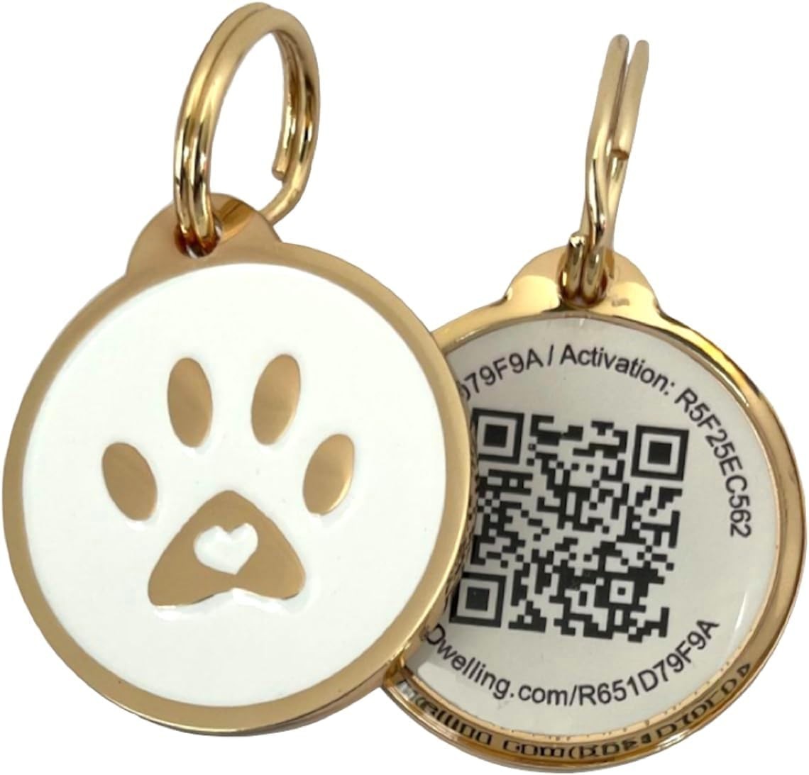 QR Pet Tag – Easy Scan Instant Location Alerts, Online Pet Profile with AI Fe…