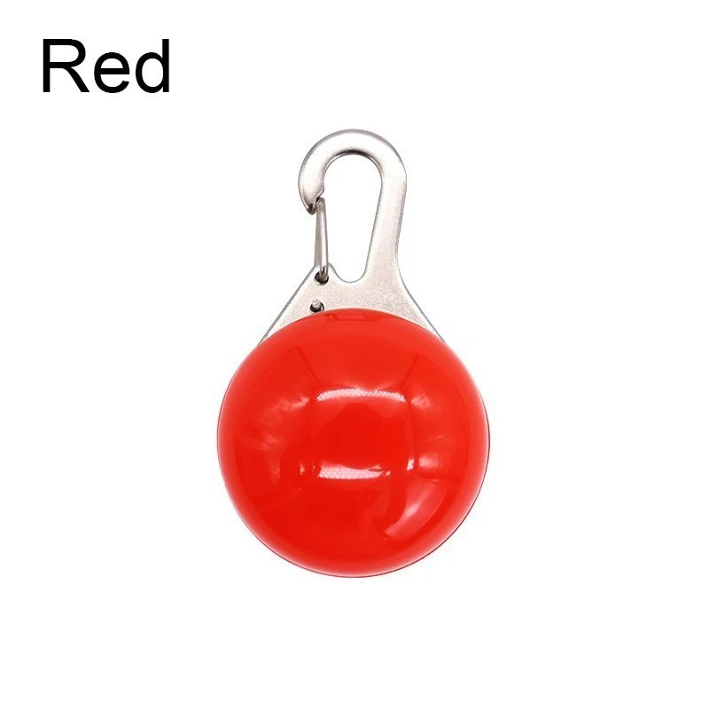LED Flashing Clip On Pedant Night Light Pet Safety Dog Cat Collar Choose