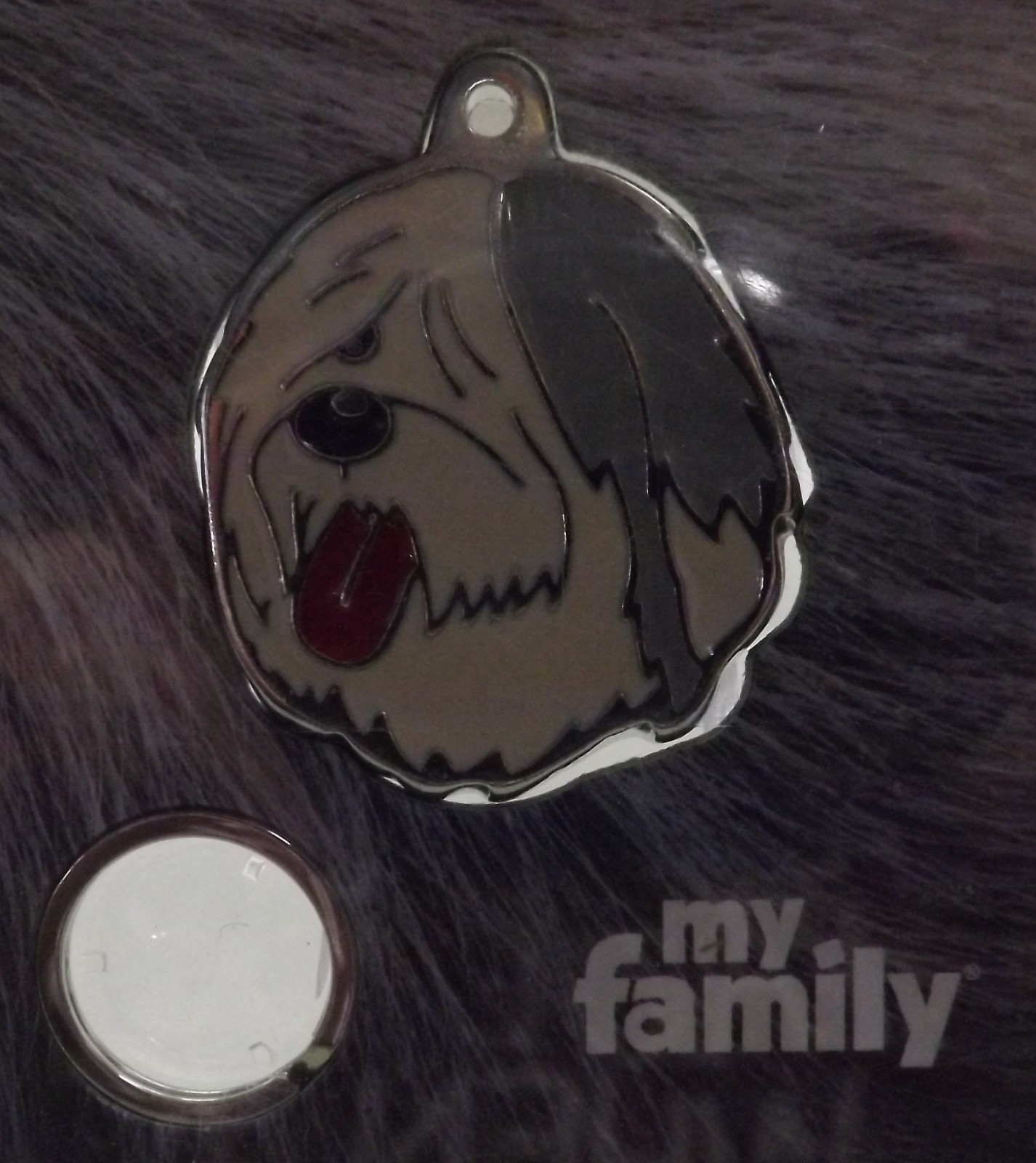 Old English Sheepdog Dog ID Tag (MF82), NIP