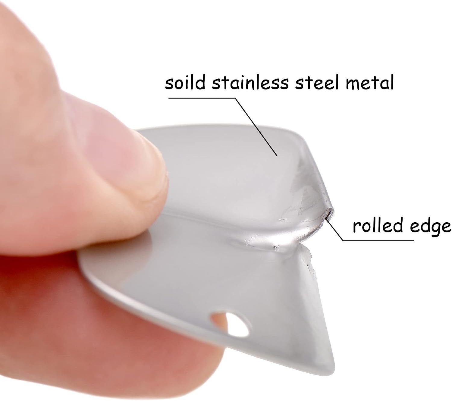 25 Shiny Stainless Steel Military spec Dog Tags – BLANK