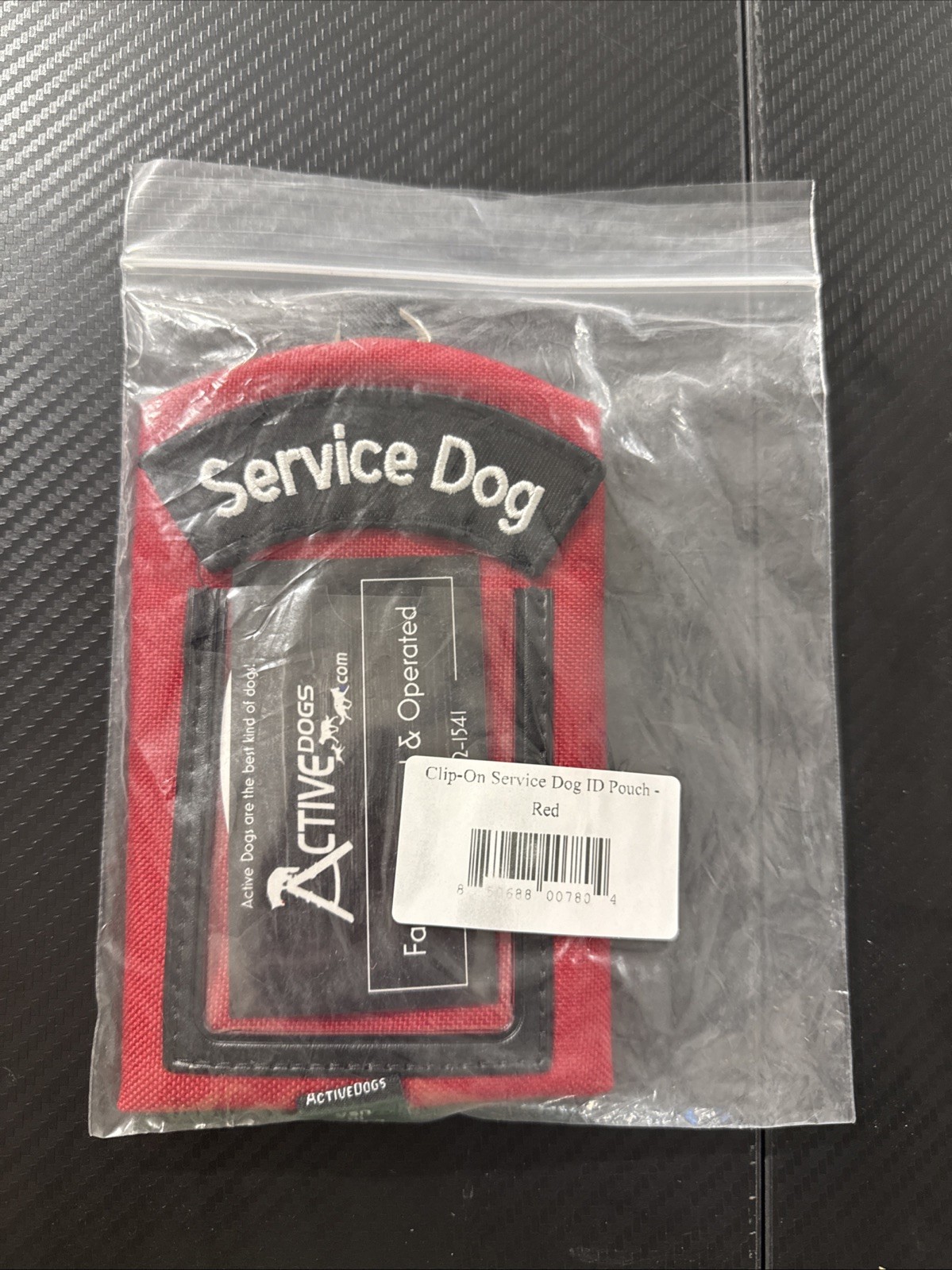 Clip On Service Dog ID Pouch