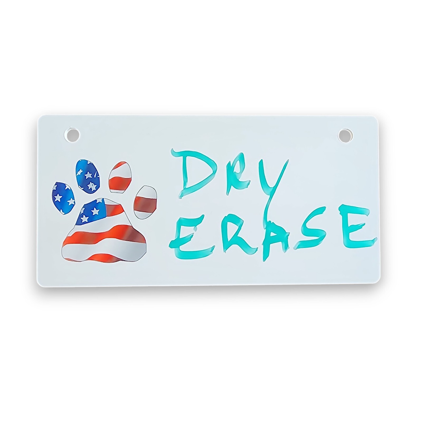 5 inch x 2.5 inch Dry Erase Crate Tag – 10 Design Choices