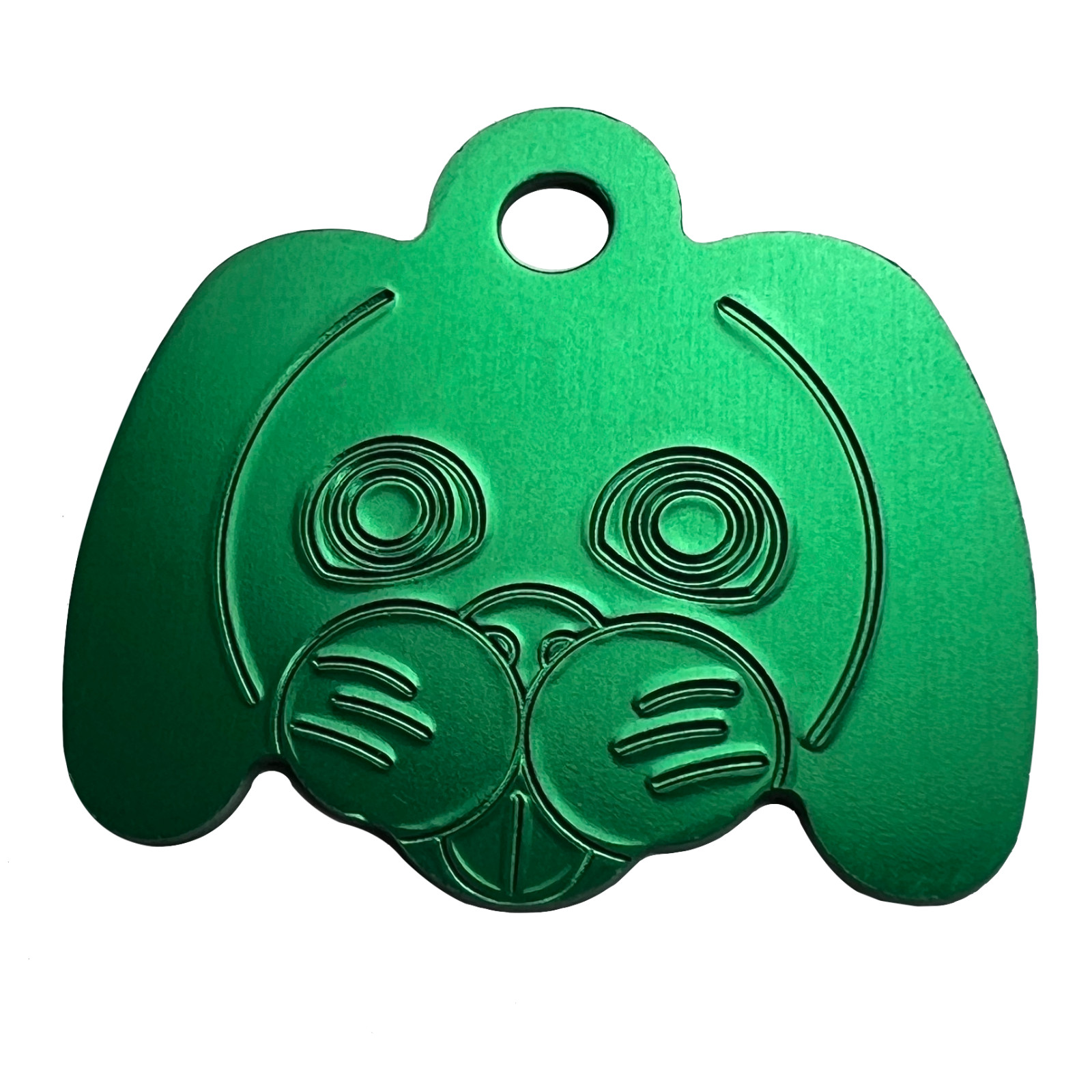 Custom Engraved Dog Tags Personalized Dog Collar Pet Tags Engraved GREEN PUPPY