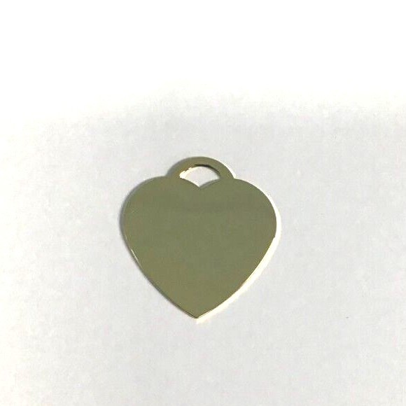 3 set Stainless Steel Aluminum Blank Pet Tag/ Dog Tag Heart Shaped 2 Variants
