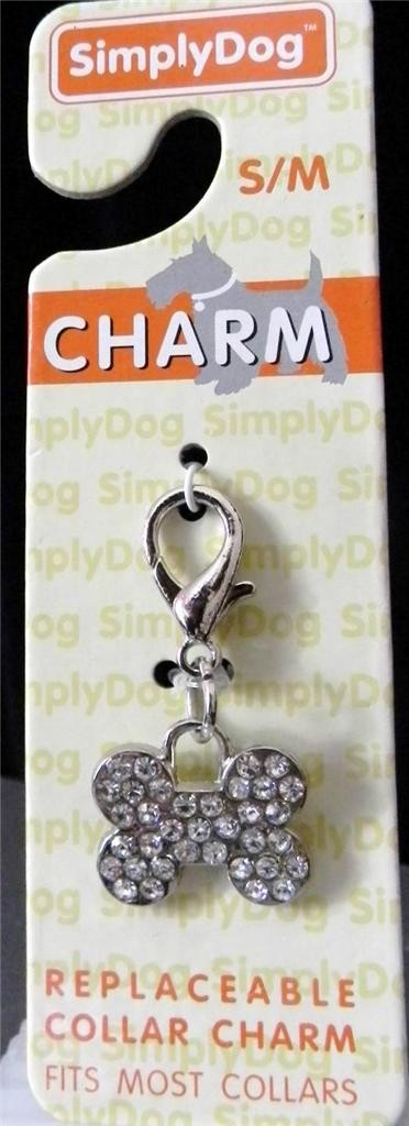 Simply She Dog Replaceable CHARM Collar Puppy Pup Bone Small to Medium * NEW *
