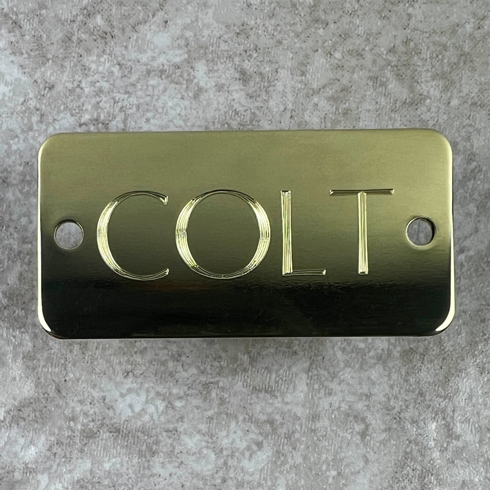 Custom Engraved Name Plat Personalized ID Tags NAME PLATE Engraved BRASS MEDIUM