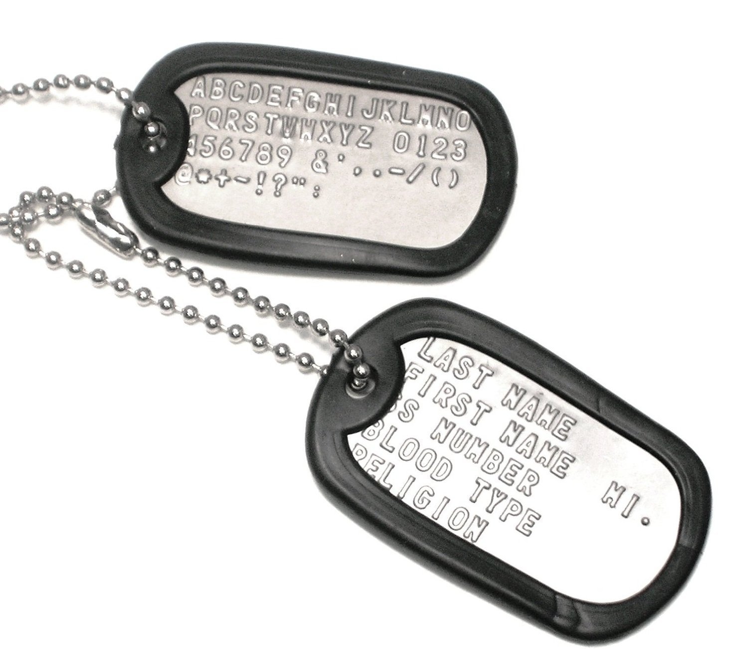 NORTHERN SAFARI™ Military Dog Tags SAME day ship!