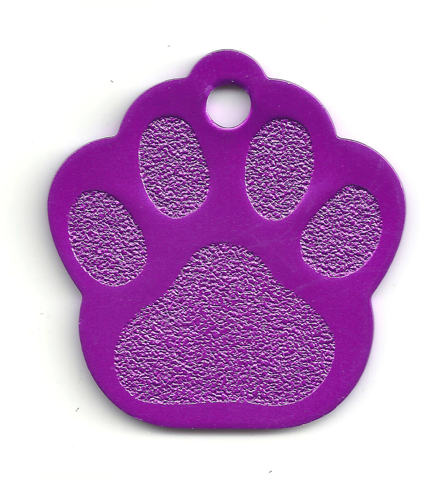 K-9 Dog Paw Animal Footprint Pet ID Name Tag Customized