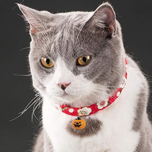 Kiddale 12Pcs Pumpkin Bells Halloween Ghost Skull Bells Pet Collar Charm Bells