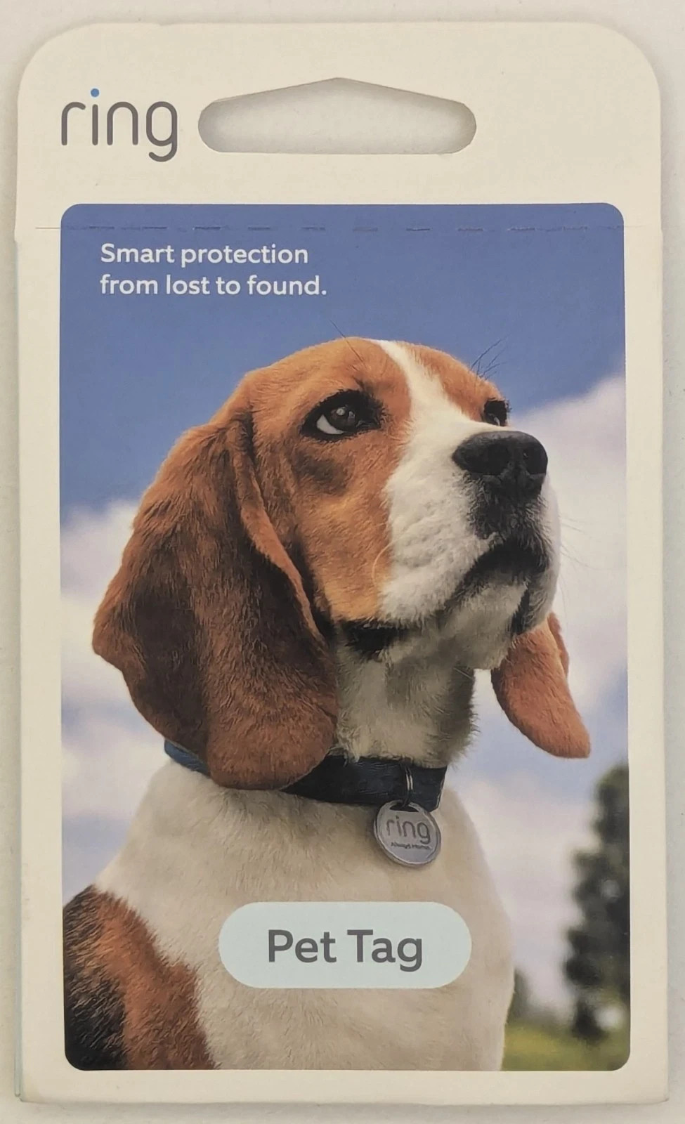 Ring Pet Tag (With QR Code) Smart Protection – With Real-Time-Scan Alerts – New