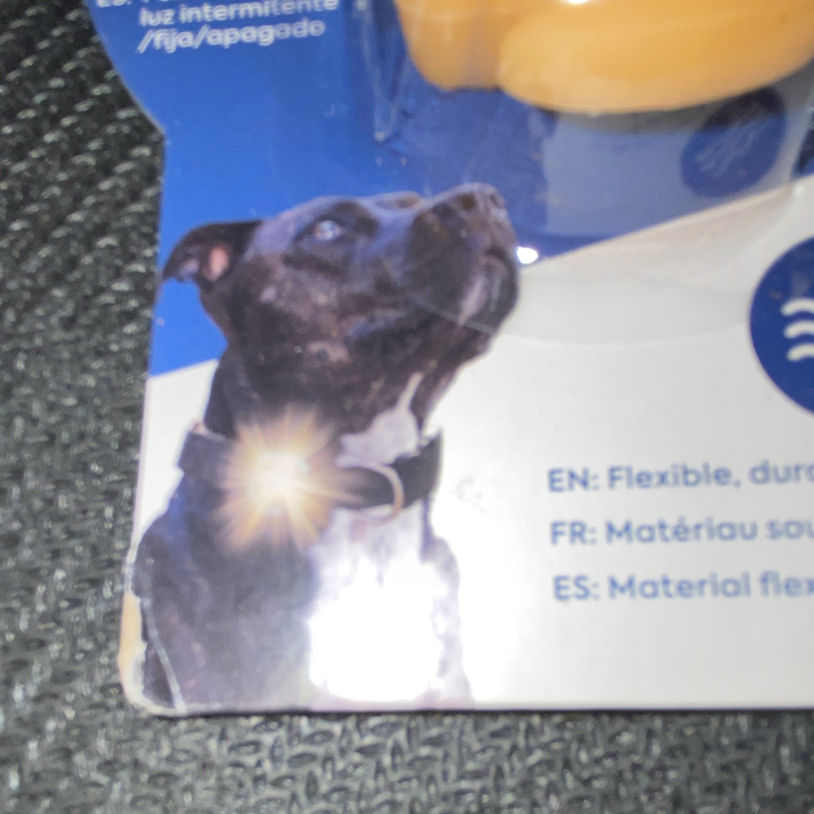 Sherpa See Me LED USB Rechargeable Collar Charm Light, Orange (MPN 55065)