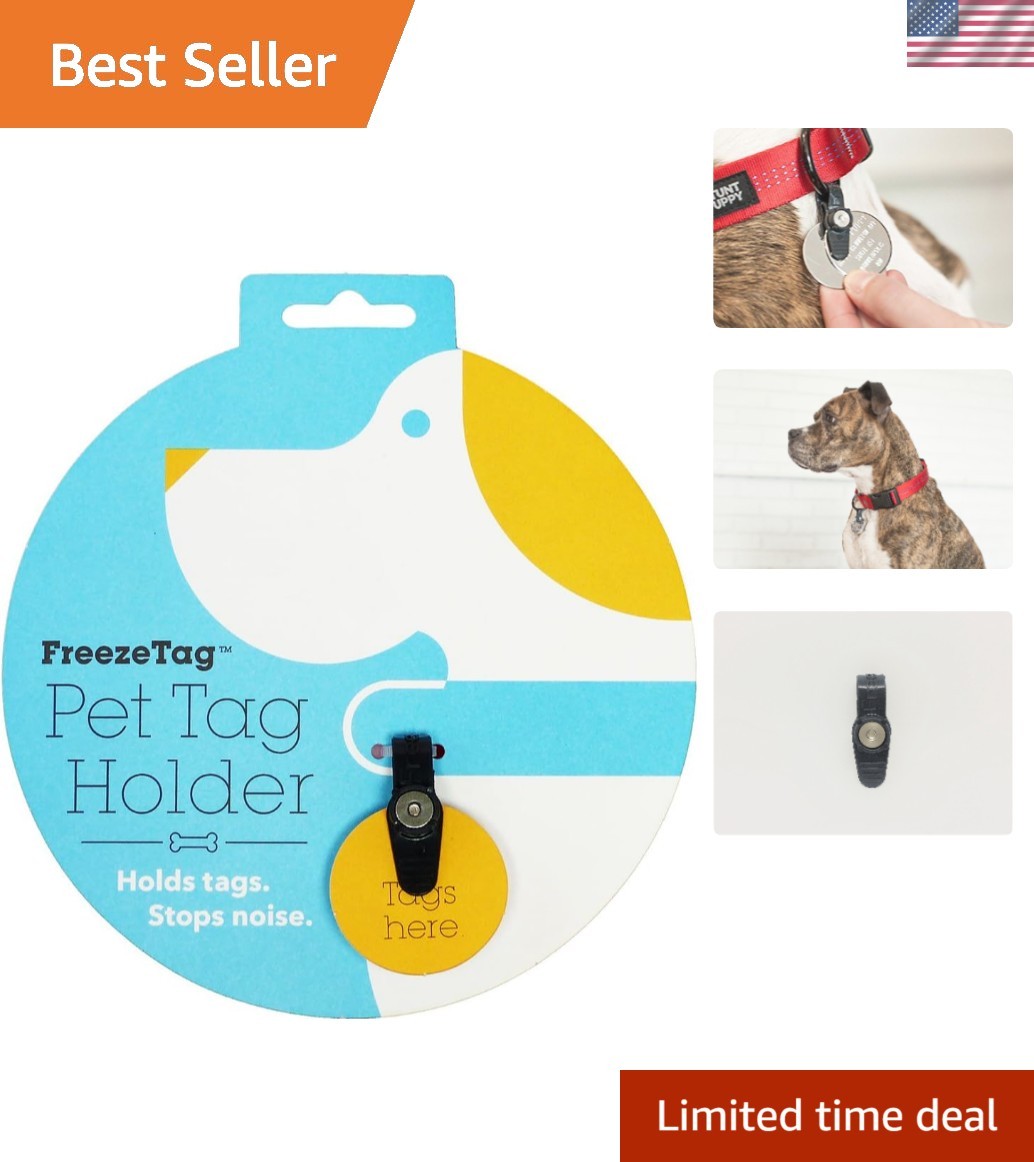 Dog Tag Silencer and Connector, One Size, Graphite