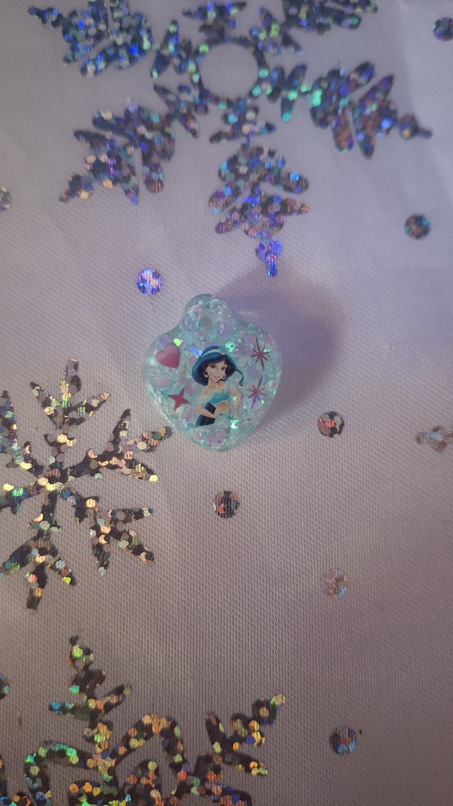 Resin Tag Dog mini princessa Jazmín