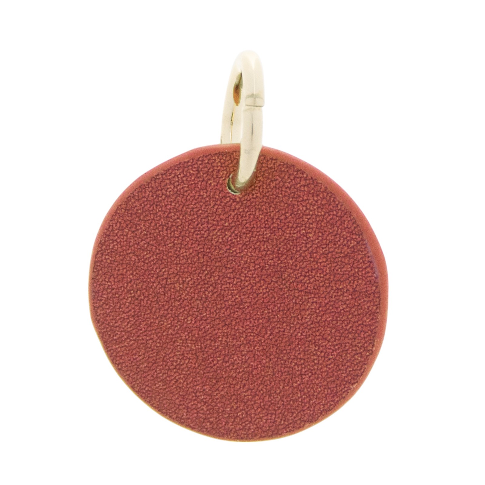 The Cuddle Collab Wear & Share Charm Faux Leather “J” Monogram in Maroon
