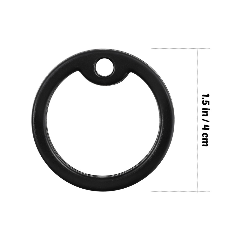 4Pcs Reusable Silicone Dog Tag Holders Noise Dampening Pet Accessories