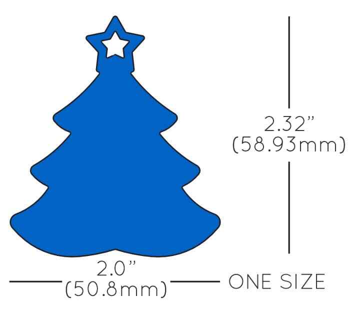 CUSTOM ENGRAVED CHRISTMAS TREE PET TAG ORNAMENT ID TAG with DECORATIVE CRYSTAL