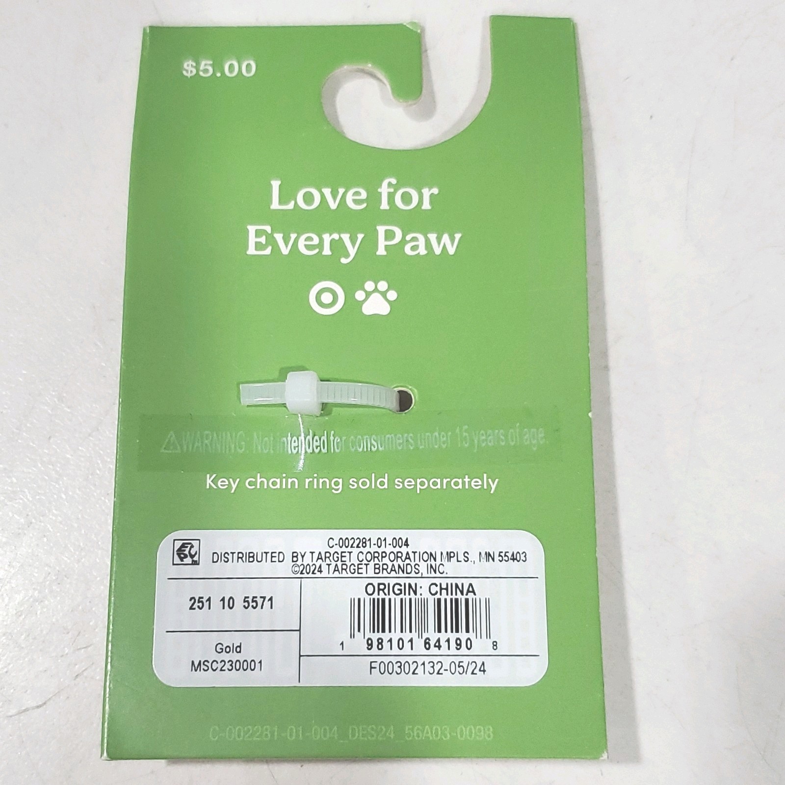 the cuddle collab Dog Pet Charm Set of 3 Gold Collar Sardines Star New