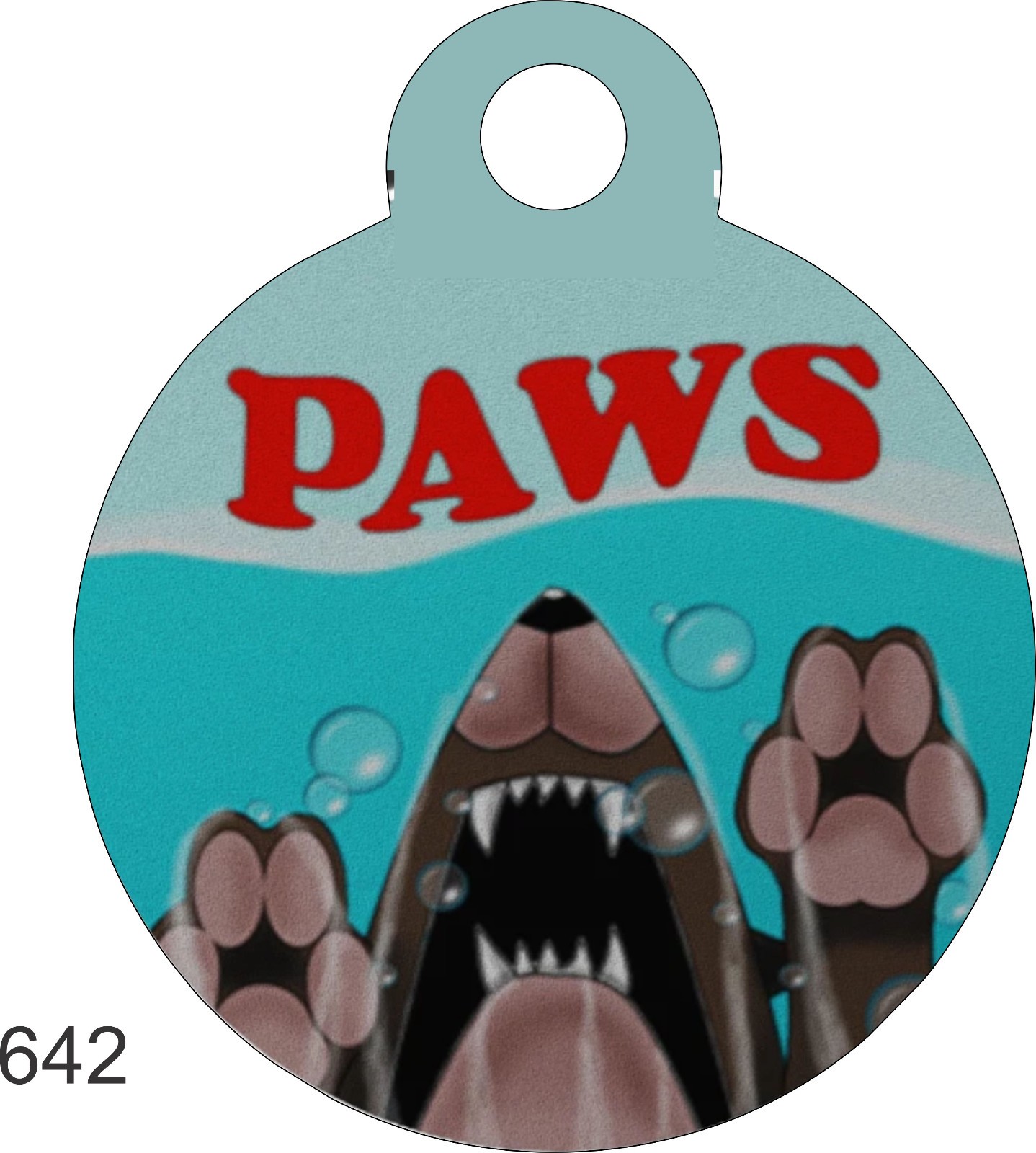 Pet Tags Personalized Pet ID tag for Dog and Cat ROUND Tag unique PINK Heart