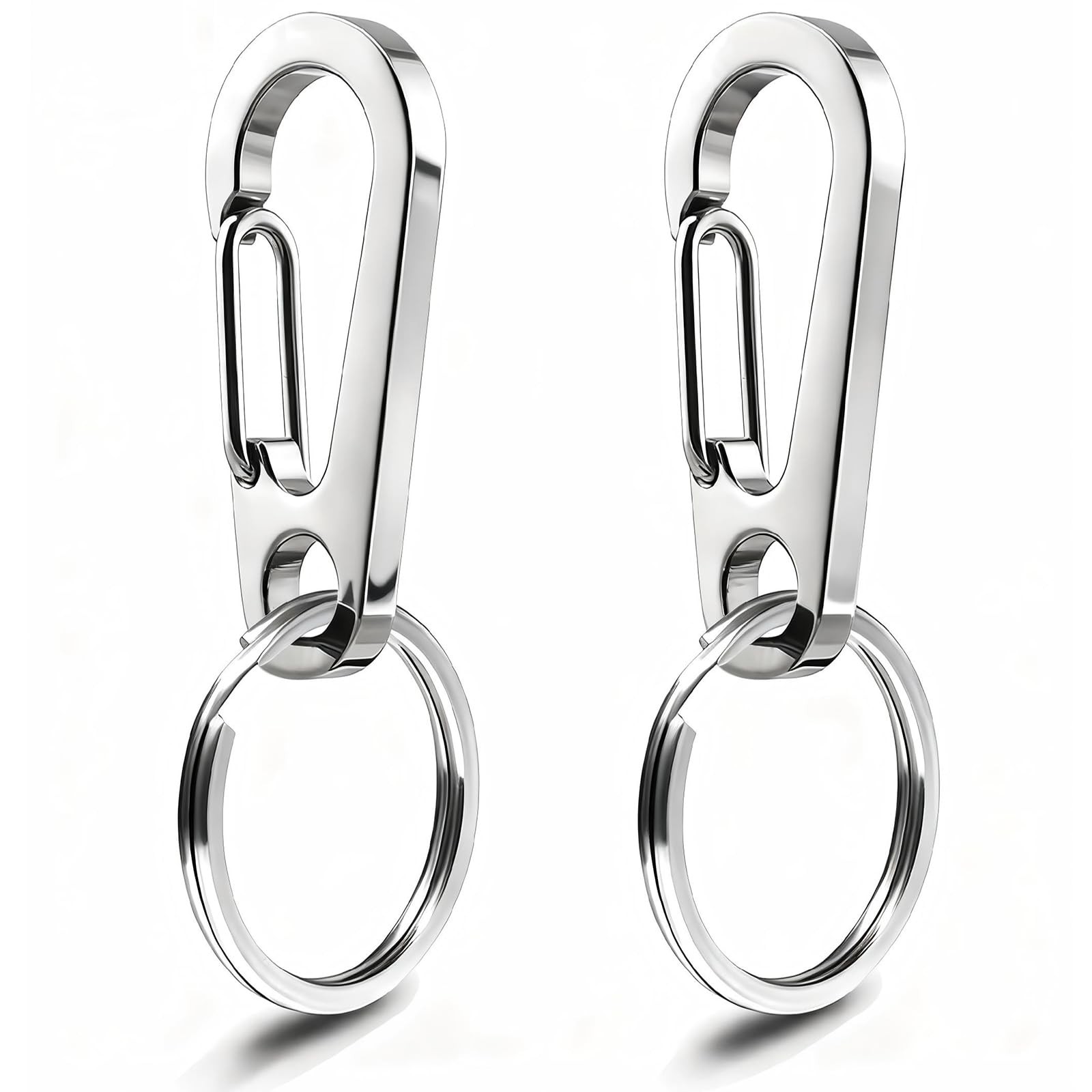 IVIA PET Dog Tag Clips / 2 Pack/Multiple Size 304 Stainless Steel Quick Clip …