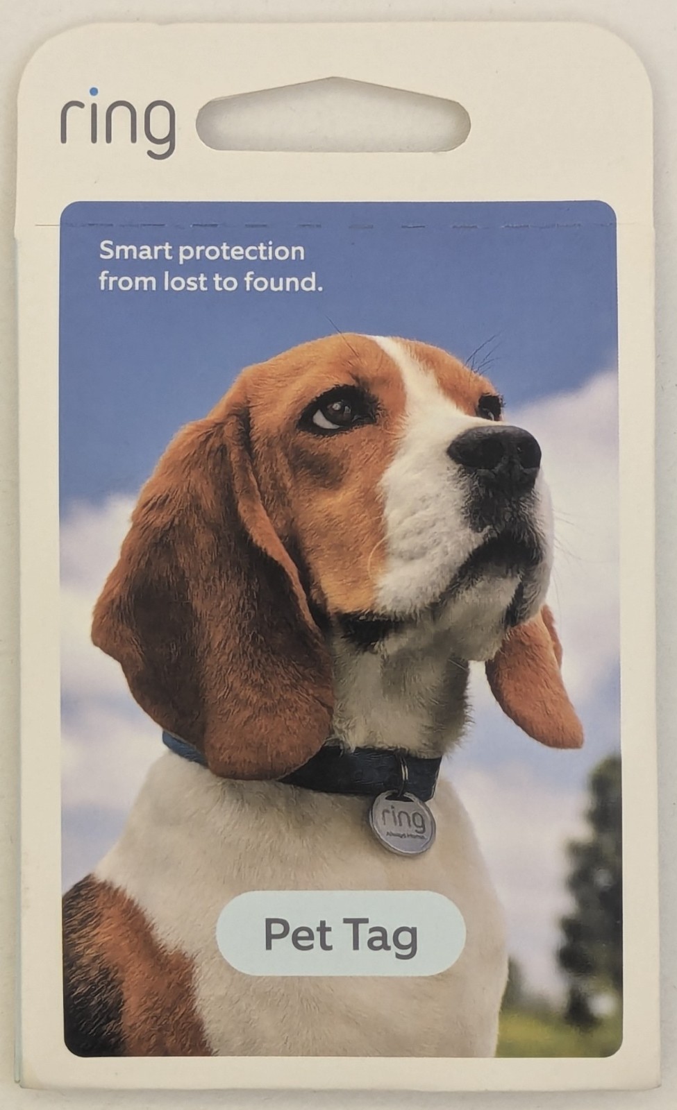 Ring Pet Tag (With QR Code) Smart Protection – With Real-Time-Scan Alerts – New