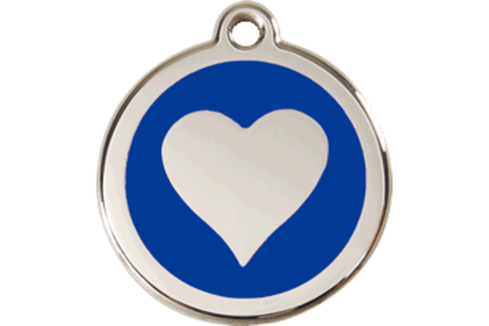 Dog Cat Puppy Pet – Red Dingo – Dog ID Tag Charm – Lifetime Guarantee – Heart